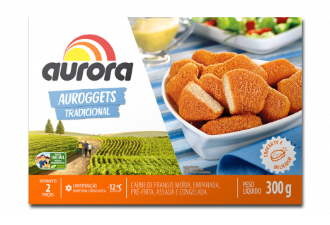 APERITIVOS AURORA AUROGGETS CROCANTE 300G
