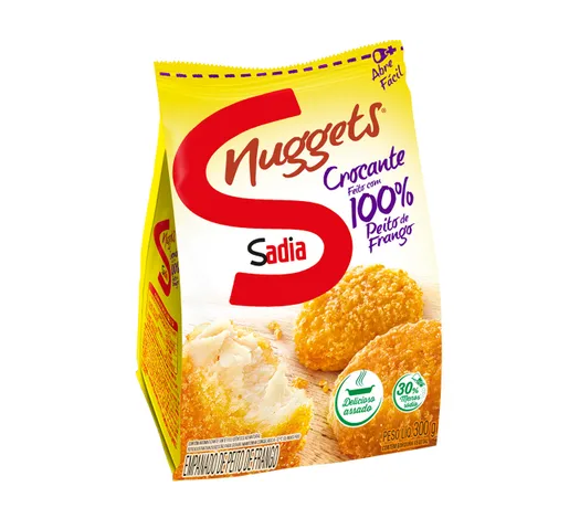 APERITIVOS SADIA NUGGETS FRANGO CROCANTE 300G