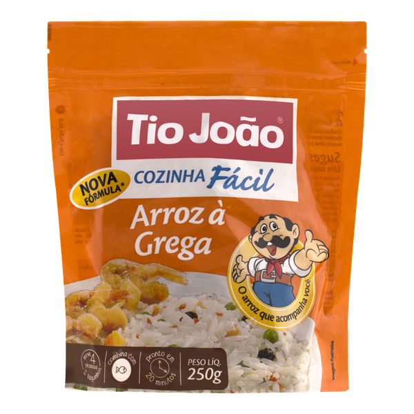 ARROZ A GREGA TIO JOAO 250G
