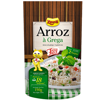 ARROZ A GREGA ZAELI SACHET 175G