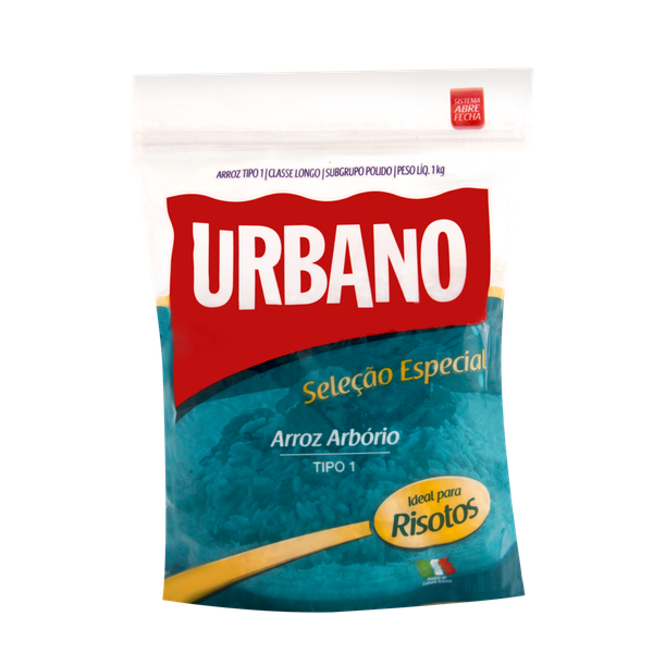 ARROZ ARBORIO URBANO IDEAL P/ RISOTOS 1KG