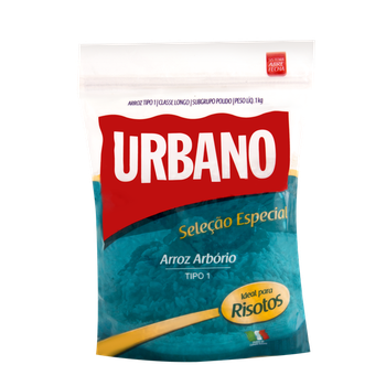 ARROZ ARBORIO URBANO IDEAL P/ RISOTOS 1KG