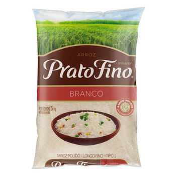 ARROZ BRANCO PRATO FINO 5KG