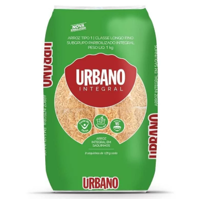 ARROZ INTEGRAL URBANO SAQUINHOS