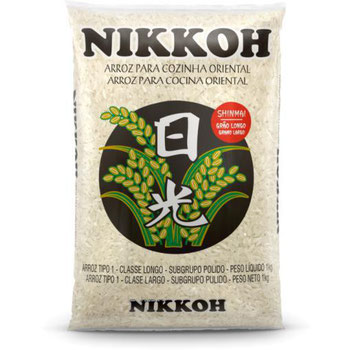 ARROZ JAPONES GRAO CURTO NIKKOH 1kg