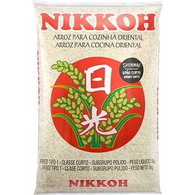ARROZ JAPONES GRAO CURTO NIKKOH 5KG