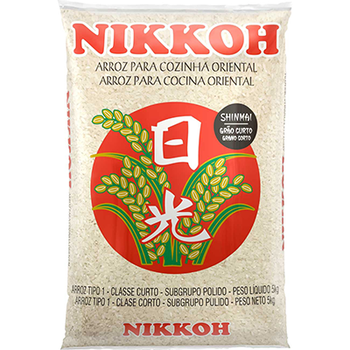 ARROZ JAPONES GRAO CURTO NIKKOH 5KG