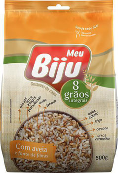 ARROZ MEU BIJU INTEGRAL 8 GRAOS C/AVEIA 500GR