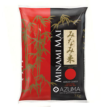 ARROZ MINAMIMAI GRAO CURTO AZUMA 5KG 