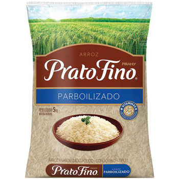 ARROZ PARBOILIZADO PRATO FINO 5KG