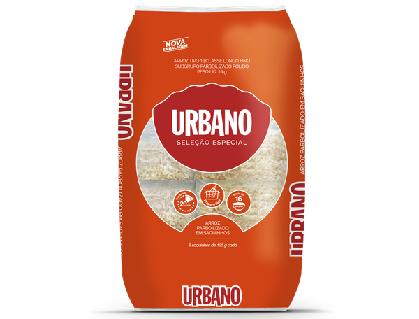 ARROZ PARBOLIZADO SAQUINHO URBANO