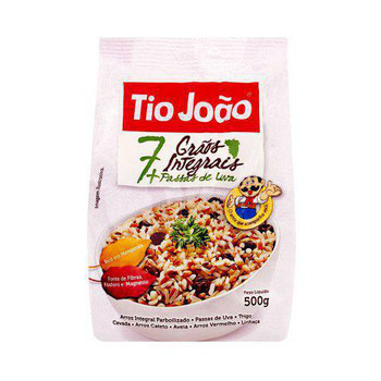 ARROZ TIO JOAO 7GRAOS INT/PASSAS 500G