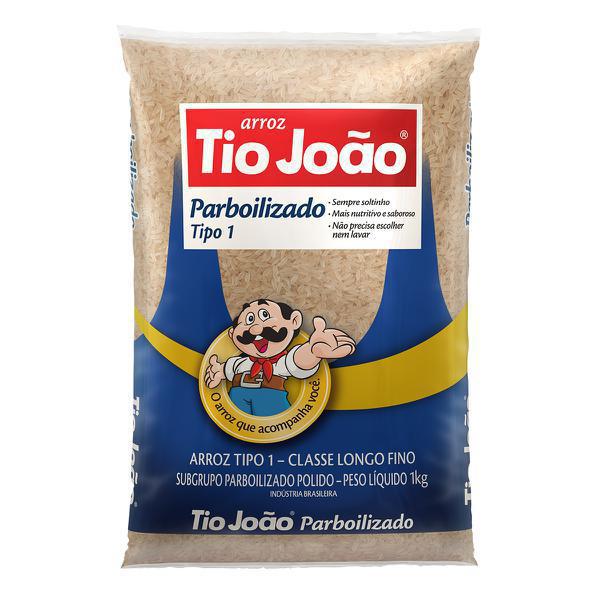 Arroz Parboilizado Tio João 1kg