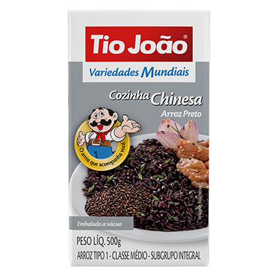 ARROZ TIO JOAO PRETO 500G