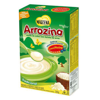 Amido De Milho Com Farinha De Arroz Maizena Arrozina 200gr