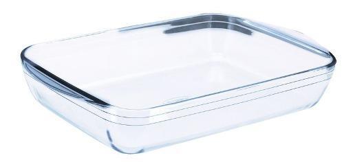 ASSADEIRA RETANG BOROSILICATO 3,6L