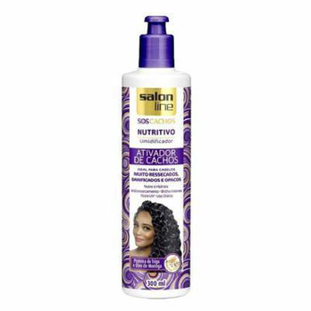ATIVADOR CACHOS SALON LINE NUTRITIVO 300ML