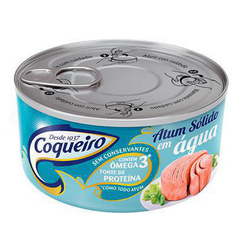 Atum Coqueiro Sólido Ao Natural 170gr