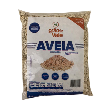 AVEIA FLOCOS GRAO O VALE 320G