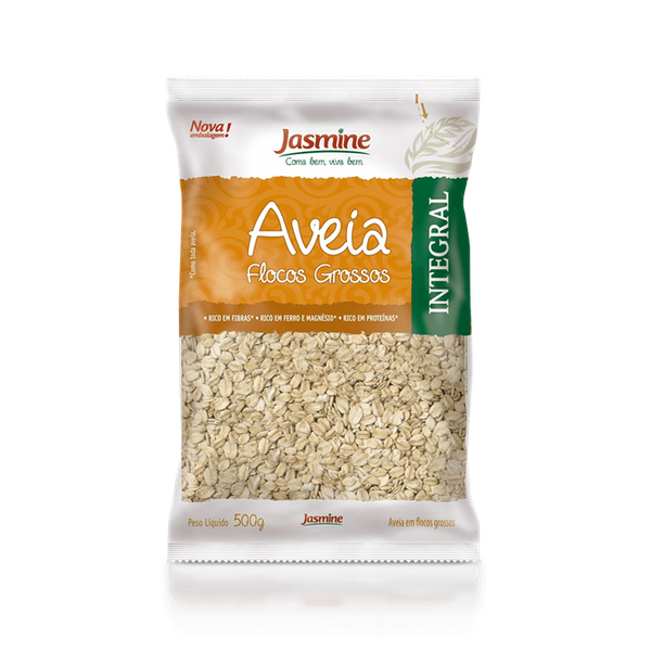 AVEIA FLOCOS JASMINE 500G GROSSOS