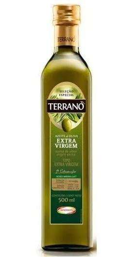 AZEITE EXTRA VIRGEM TERRANO VIDRO 500ML