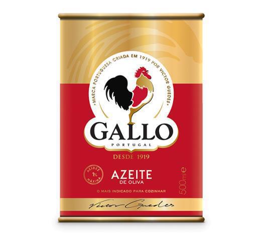 AZEITE GALLO OLIVA LATA 500ML