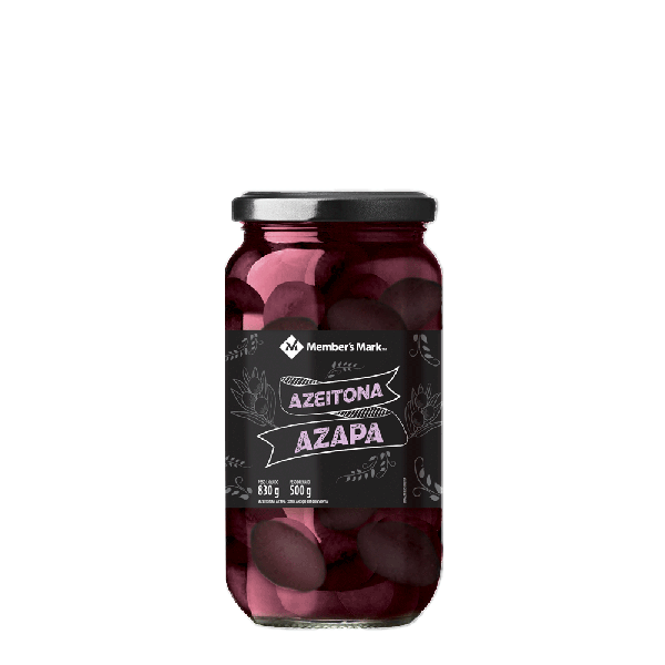 AZEITONA PRETA AZAPA 830G