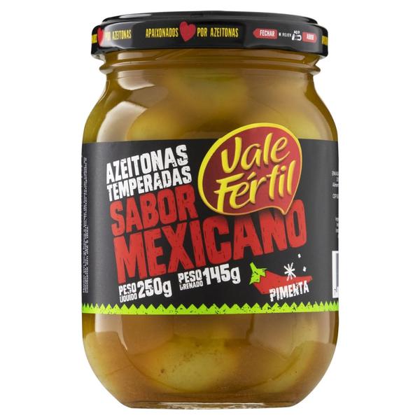 AZEITONA VERDES VALE FERTIL MEXICAN 145G