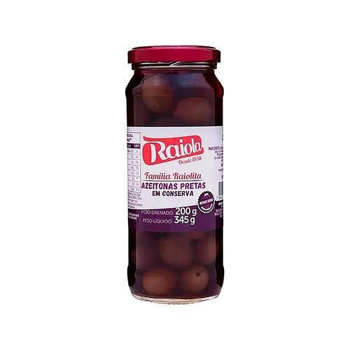 AZEITONAS CAMPO BELO PRETO VIDRO 200G