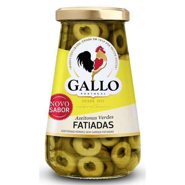 AZEITONAS GALLO VERDES FATIADAS 340G