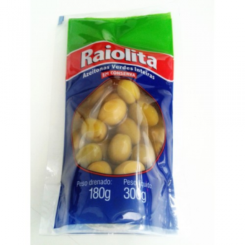 AZEITONAS RAIOLA INTEIRA 180G