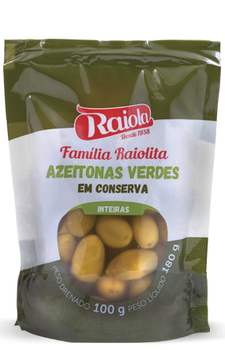 AZEITONAS RAIOLA SACHET 100G