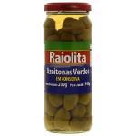 AZEITONAS RAIOLITA C/CAROCO VIDRO 200G