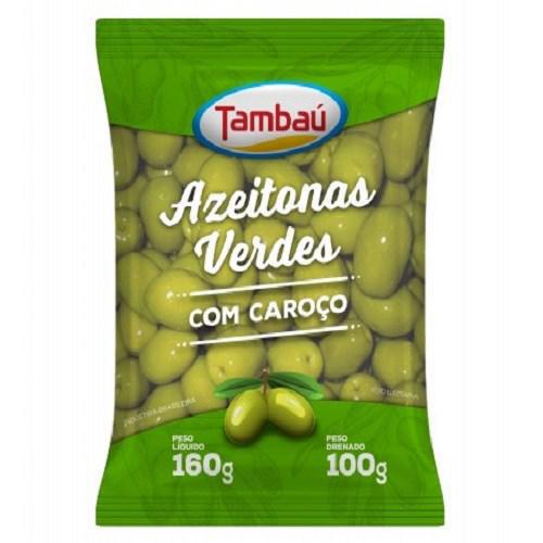 AZEITONAS TAMBAU VERDES C/CAROCO 170G
