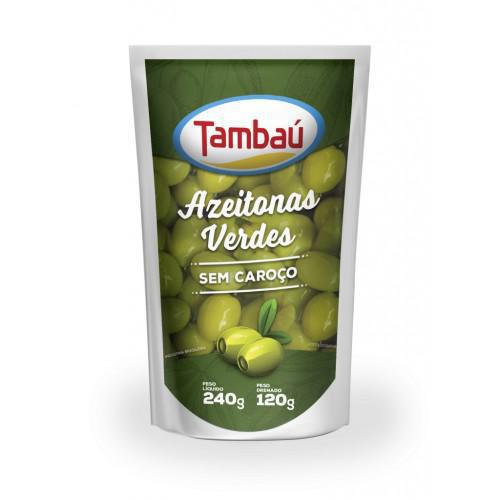 AZEITONAS TAMBAU VERDES S/CAROCO 240G