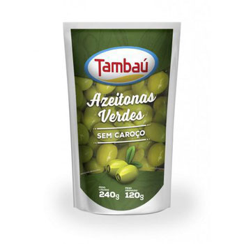 AZEITONAS TAMBAU VERDES S/CAROCO 240G