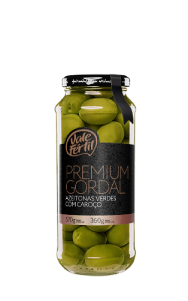 AZEITONAS VALE FERTIL PREMIUM GORDAL 360G