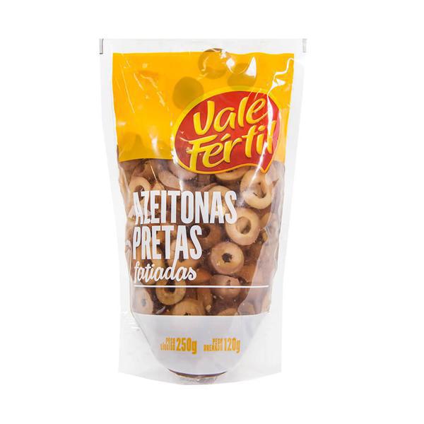 AZEITONAS VALE FERTIL PRETA  SACHET FAT 120G