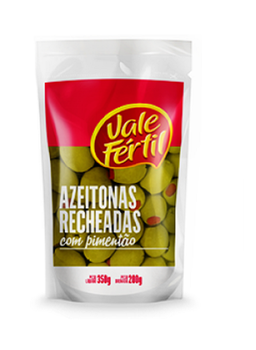 AZEITONAS VALE FERTIL VERDES RECHEADAS 335G