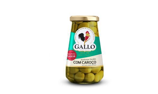 Azeitona Gallo Verdes Com Caroço 183gr