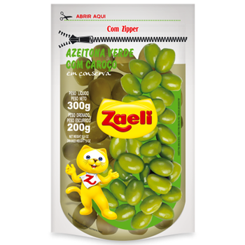 AZEITONAS ZAELI SACHET 200G