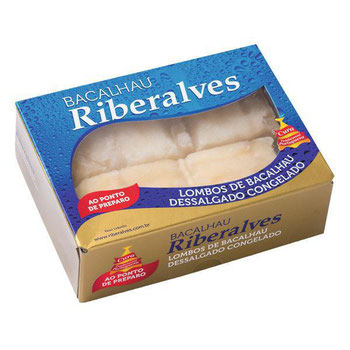 BACALHAU LOMBO SAITHE RIBERAL MORHUA 1KG