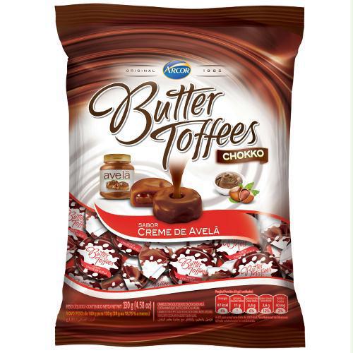 BALA BUTTER TOFFEES CREME DE AVELA 130G