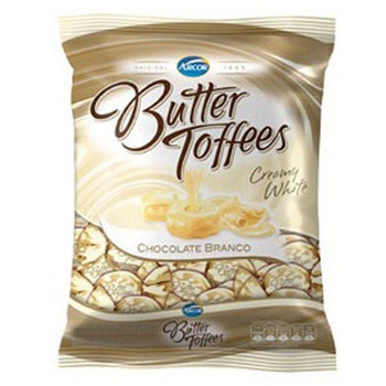 BALA BUTTER TOFFES CHOCOLATE BRANCO 130G