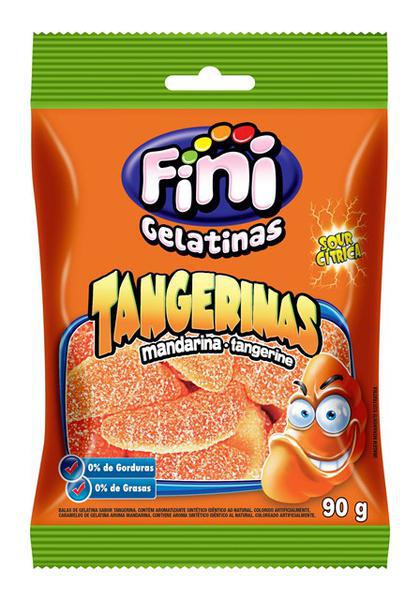 BALA DE GELATINA FINI TANGERINA  90G