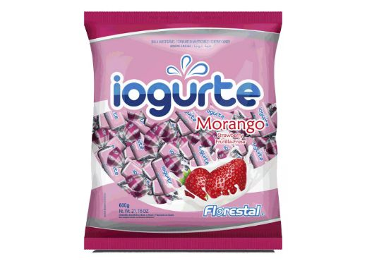 BALA FLORESTAL IOGURTE 600G