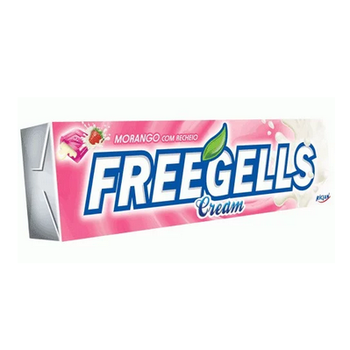 BALA FREEGELLS MORANGO C/ RECHEIO UND