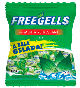 BALAS FREEGELLS MENTA REFRESCANTE  584GR