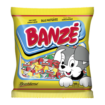 BALAS MASTIGAVEIS BANZE SORT BOAVISTENSE 600G