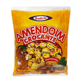 BALAS SANTA FE AMENDOIM CROCANTE 600G